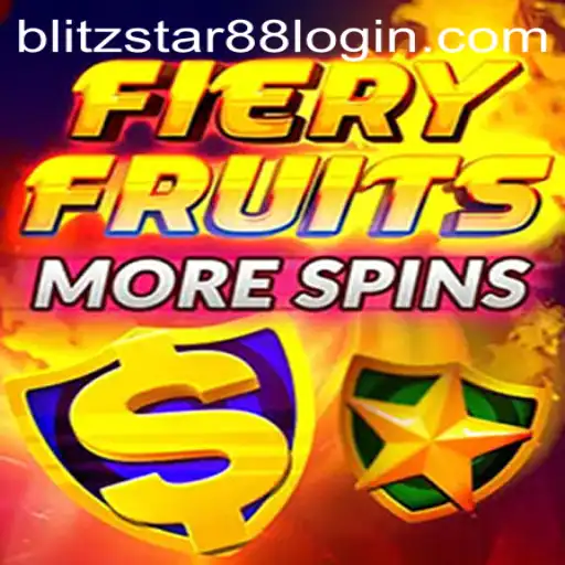 Experience the Excitement of FieryFruitsMoreSpins at Blitzstar88.Casino